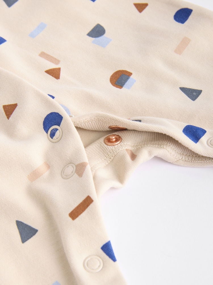 Imprimée bleue - Combinaisons de sommeil pour bébé 7 Pack (0mois-2ans) - Image 15 of 16