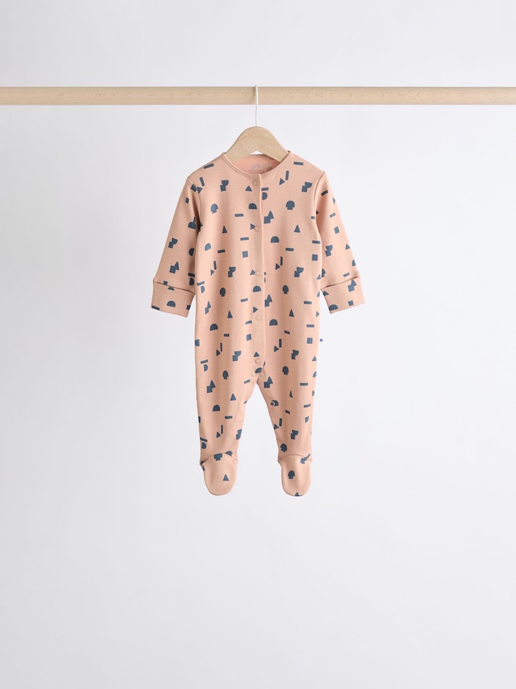 Imprimée bleue - Combinaisons de sommeil pour bébé 7 Pack (0mois-2ans) - Image 6 of 16