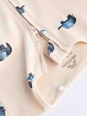 Blue Elephant Two Way Zip Baby 100% Cotton Sleepsuits 3 Pack (0mths-2yrs) - Image 9 of 12