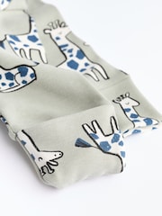 Neutral Animal 100% Cotton Baby Sleepsuits 3 Pack (0mths-3yrs) - Image 10 of 13