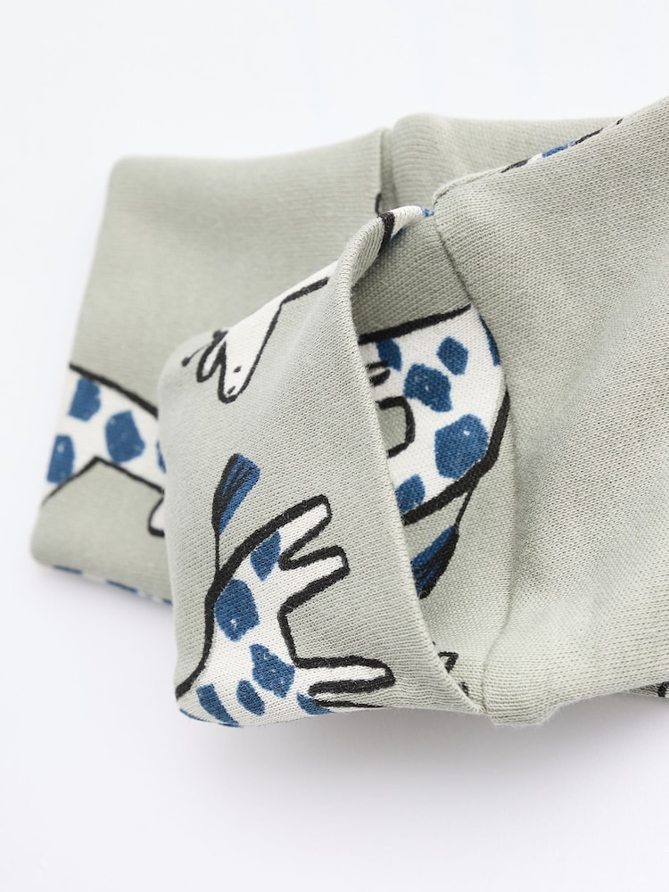 Neutral Animal 100% Cotton Baby Sleepsuits 3 Pack (0mths-3yrs) - Image 13 of 13