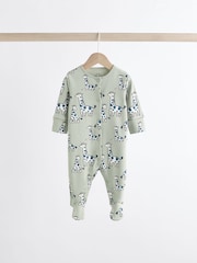 Neutral Animal 100% Cotton Baby Sleepsuits 3 Pack (0mths-3yrs) - Image 6 of 13