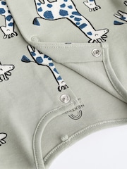 Neutral Animal 100% Cotton Baby Sleepsuits 3 Pack (0mths-3yrs) - Image 9 of 13