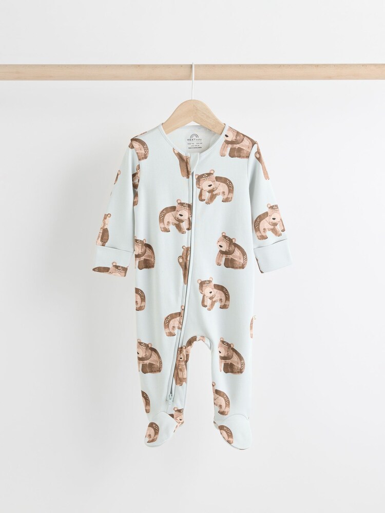 NEXT Baby Mädchen Baby-Schlafanzug Mit Zwei-Wege-Reißverschluss