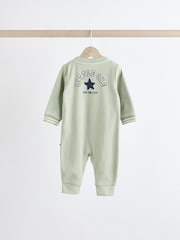 Green/Navy 3 Pack Baby Footless Sleepsuit (0mths-3yrs) - Image 4 of 15