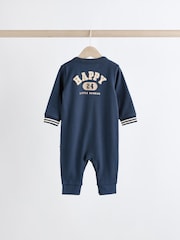 Green/Navy 3 Pack Baby Footless Sleepsuit (0mths-3yrs) - Image 6 of 15