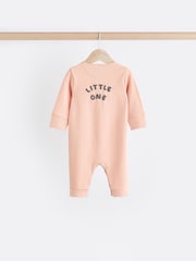 Purple Baby 100% Cotton Footless Sleepsuits 3 Pack (0mths-3yrs) - Image 4 of 12