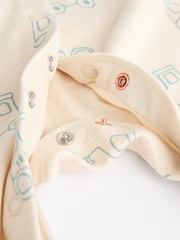 Mineral Blue Farm Printed Baby Sleepsuits 3 Pack (0mths-2yrs) - Image 6 of 8