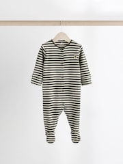 Черная и кремовая - Спальные костюмы для младенцев 4 набор (0mths-2yrs) - Изображение 3 из 14