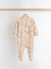 Brown Sleepsuits 3 Pack (0mths-2yrs) - Image 3 of 11