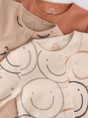 Brown Sleepsuits 3 Pack (0mths-2yrs) - Image 8 of 11