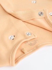 Ecru 100% Cotton Sleepsuit (0mths-2yrs) - Image 10 of 13