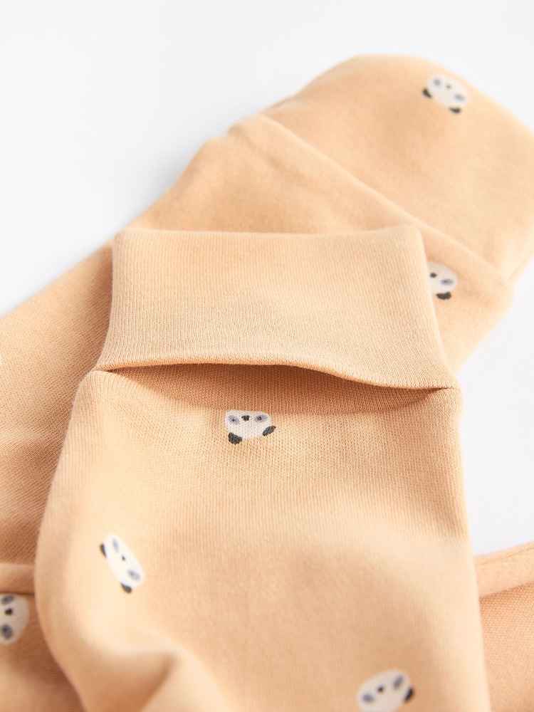 Ecru 100% Cotton Sleepsuit (0mths-2yrs) - Image 13 of 13