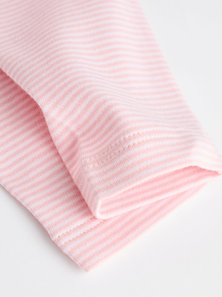 pinkes Häschen - Baby-Langarm-Bodys aus 100 % Baumwolle - Bild 14 von 14 pinkes Häschen - Baby-Langarm-Bodys aus 100 % Baumwolle - Bild 14 von 14