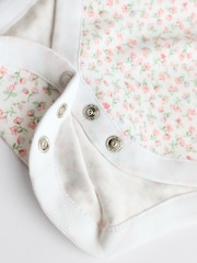 Pink Bunny Baby 100% Cotton Vests 5 Pack - Image 11 of 12