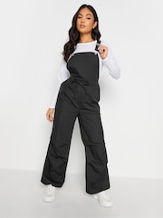 Mono largo plisado de algodón 100 % y estilo utilitario de PixieGirl Petite - Imagen 1 de 5