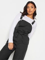 Mono largo plisado de algodón 100 % y estilo utilitario de PixieGirl Petite - Imagen 5 de 5