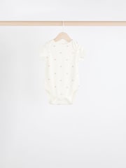 Braun und Pink - Baby Kurzarm-Bodys 100 % Baumwolle, 5er-Pack - Image 5 of 11