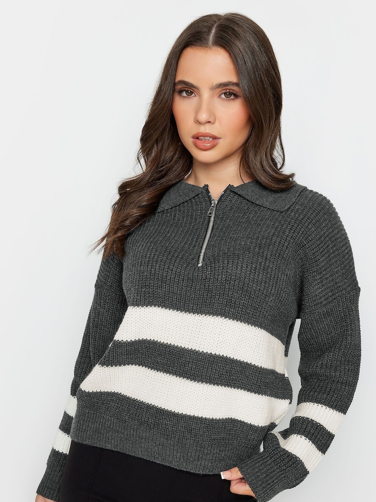 PixieGirl Petite Zip Collar Jumper - Imagen 8 de 8