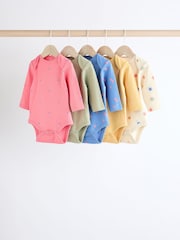 Multi character Baby Bodysuits 5 Pack - Image 1 of 8