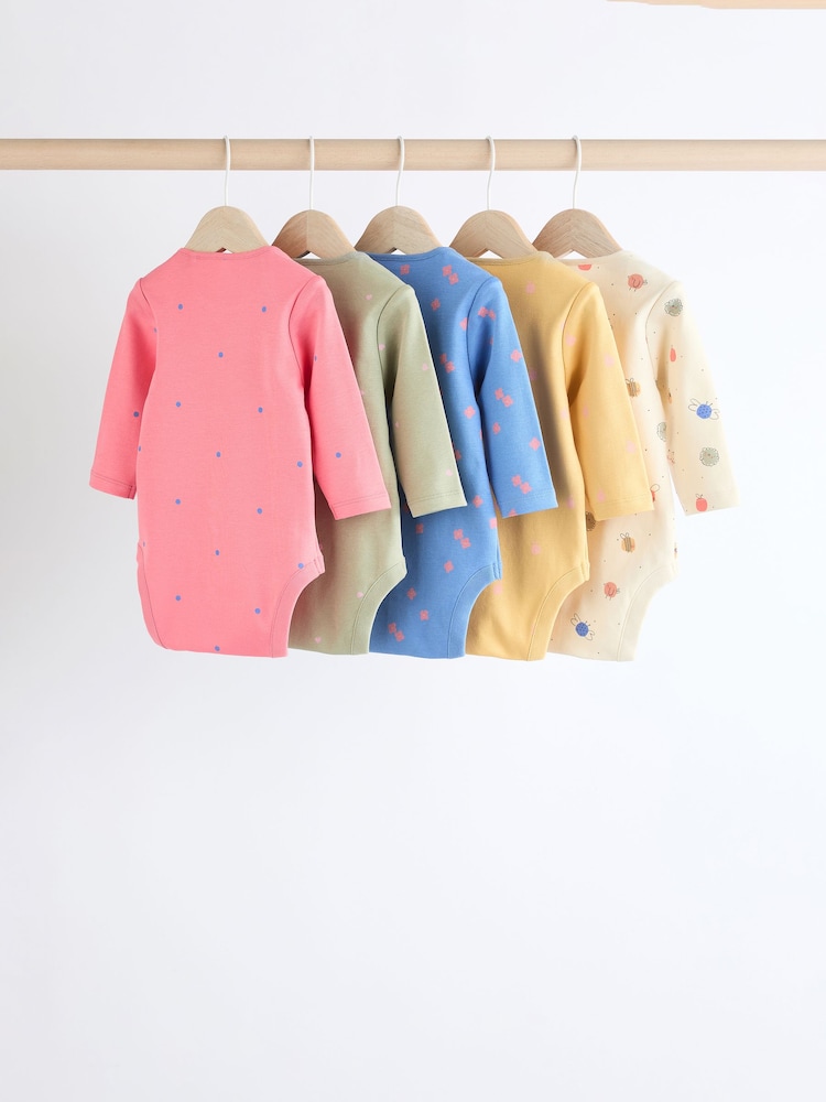 Multi character Baby Bodysuits 5 Pack - Image 2 of 8