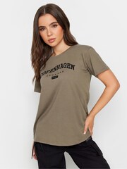 PixieGirl Petite Brown Copenhagen Short Sleeve T-Shirt 2 Pack - Image 2 of 8