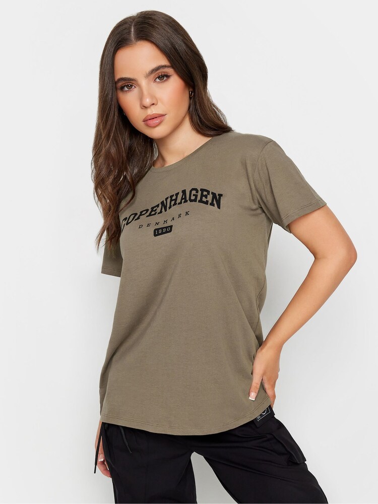 PixieGirl Petite Brown Copenhagen Short Sleeve T-Shirt 2 Pack - Image 2 of 8