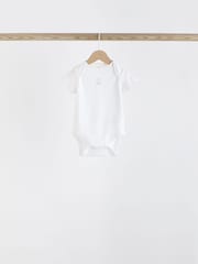 Blau - Kurzarm-Baby-Bodys mit Bärenmotiv - Bild 6 von 12
