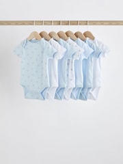 Blauw - Beer Baby Bodysuits met korte mouwen - Image 1 of 14