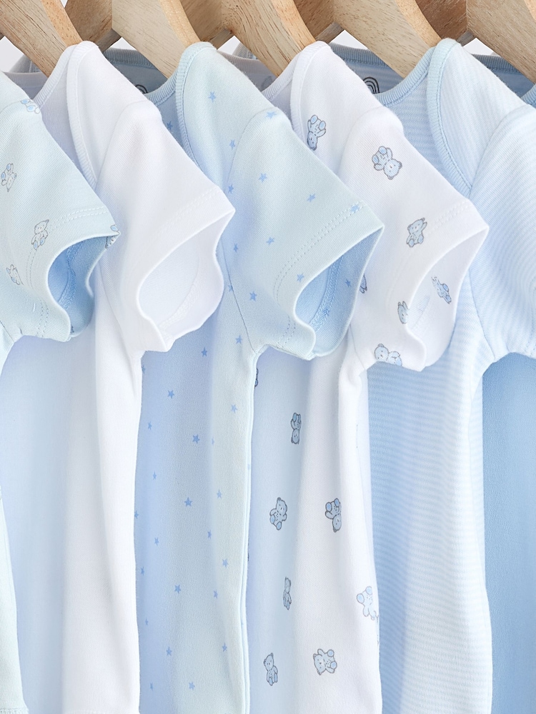 Blauw - Beer Baby Bodysuits met korte mouwen - Image 10 of 14
