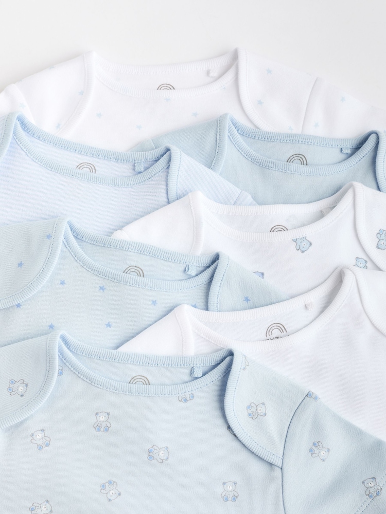 Blauw - Beer Baby Bodysuits met korte mouwen - Image 11 of 14