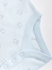 Blauw - Beer Baby Bodysuits met korte mouwen - Image 12 of 14