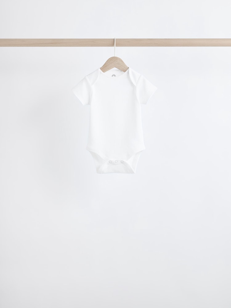 Gris/Blanc - Bodysuits Manches courtes 5 Pack - Image 13 of 14