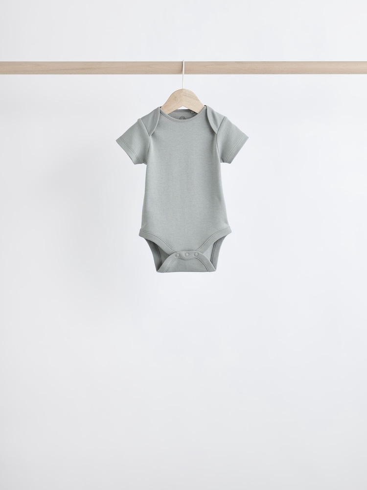 Gris/Blanc - Bodysuits Manches courtes 5 Pack - Image 4 of 14