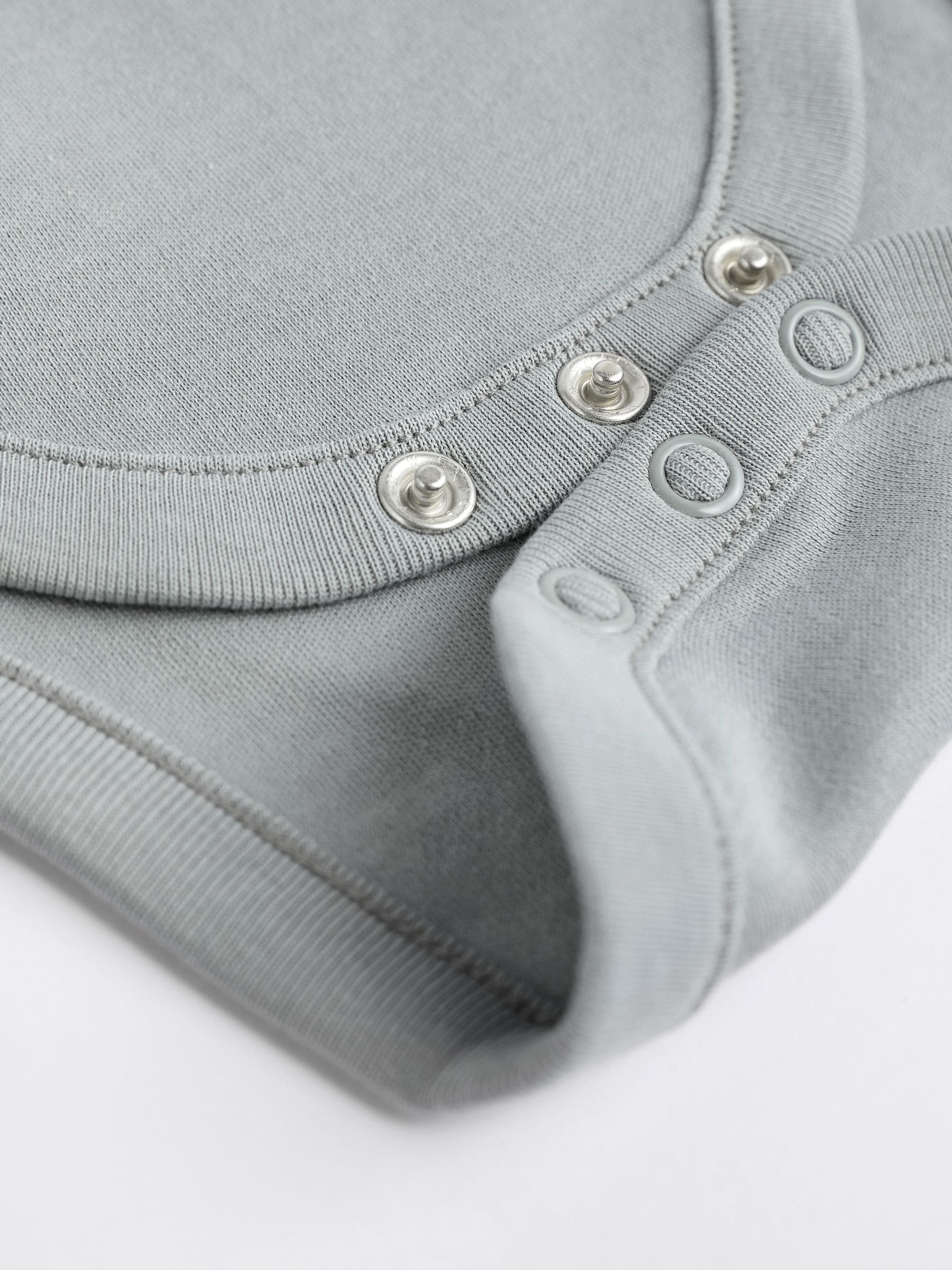 Buy Grey/White Short Sleeve Bodysuits 5 Pack from Next Romania