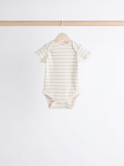 Farm Character Baby 100% Cotton Short Sleeved Bodysuits 5 Pack - Image 8 of 12
