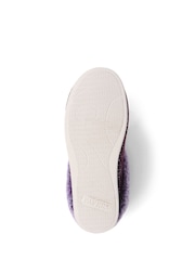Pavers Purple Pavers Grey Patterned Full Slippers - Image 5 of 5