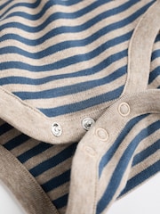 Neutral Space Baby 100% Cotton Short Sleeved Bodysuits 5 Pack - Image 14 of 14