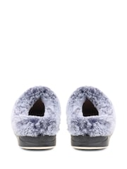 Pavers Blue Pavers Grey Patterned Full Slippers - Image 3 of 5
