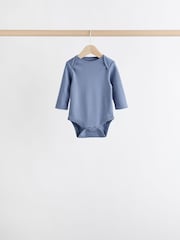 Siva/bela - Bodysuits z dolgimi rokavi 5 Pack - Slika 2 iz 13