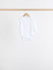Siva/bela - Bodysuits z dolgimi rokavi 5 Pack - Slika 4 iz 13