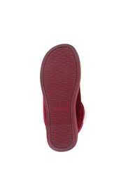 Pavers Red Pavers Red Knitted Slipper Boots - Image 5 of 5