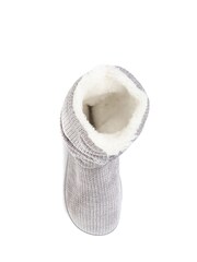 Pavers Grey Pavers Red Knitted Slipper Boots - Image 4 of 5