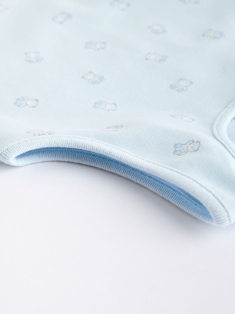 Blue Bear Print Baby Vests 5 Pack - Image 11 of 12