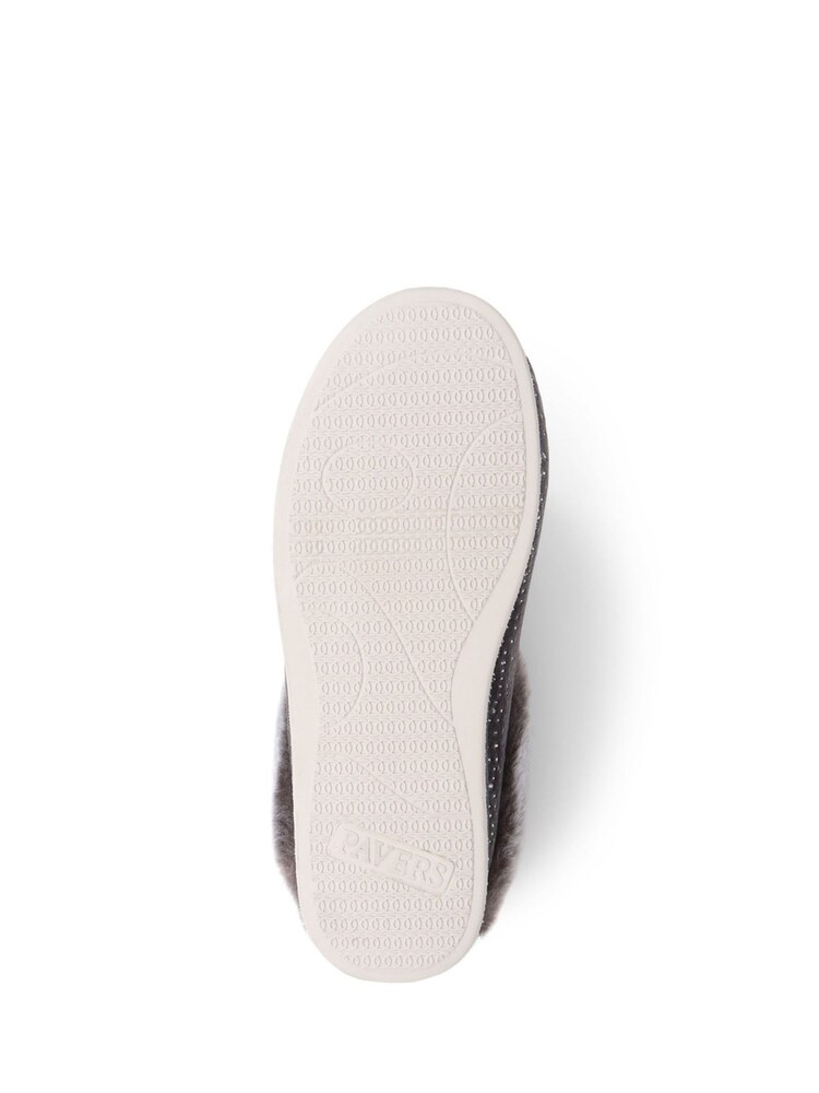 Pavers Grey Pavers Grey Patterned Full Slippers - Image 5 of 5