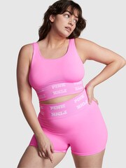 Victoria's Secret PINK Lola Pink Seamless Logo Low Impact Sports Bra - Image 3 of 4