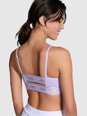 Victoria's Secret PINK Pastel Lilac Purple Non Wired Lightly Lined Low Impact Sports Bra - Image 2 of 3