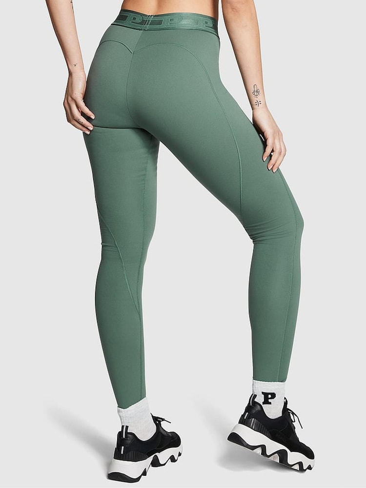 Victoria's Secret PINK Fresh Forest Green Ultimate High Waist Legging - Image 2 of 3
