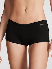 PINK Black/Grey/White/Brown/Pink Short 5 Pack Knickers - Image 2 of 3