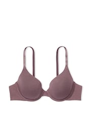 Victoria's Secret Cocoa Blush Purple Logo Strap Full Cup Lightly Lined Bra - Image 4 of 4